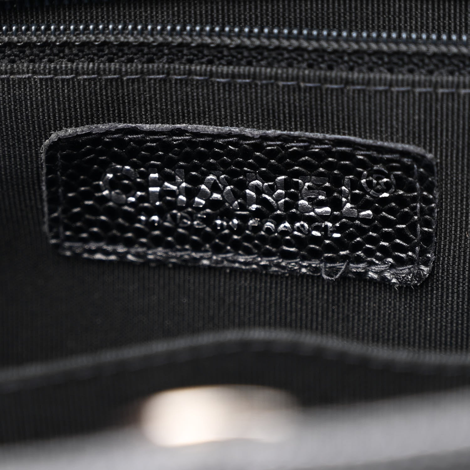 Chanel Caviar Quilted Small Shopping Tote Black 6 of 14