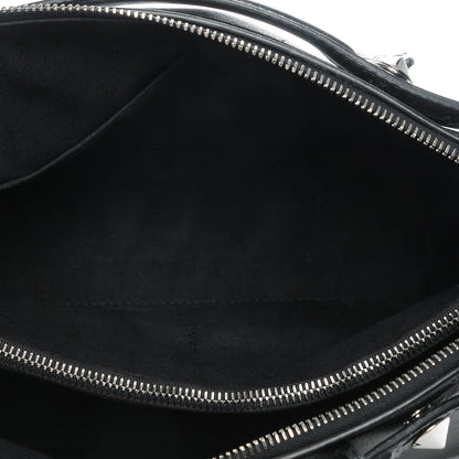 Fendi Vitello Dolce Flowerland Croc Tail Medium By The Way Boston Bag Black 5 of 7
