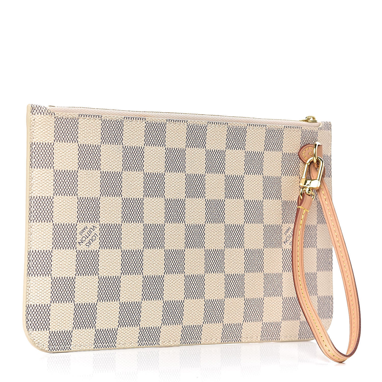 Louis Vuitton Damier Azur Neverfull MM GM Pochette 3 of 8