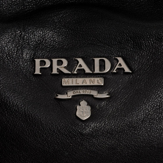 Prada Nappa Delave Tote Black 12 of 13