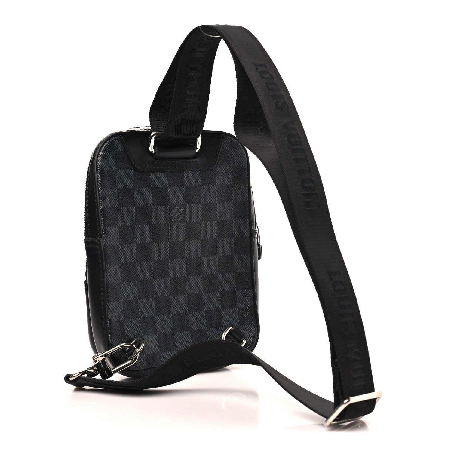 Louis Vuitton Damier Graphite 3D Amazone Sling Bag Black 3 of 9