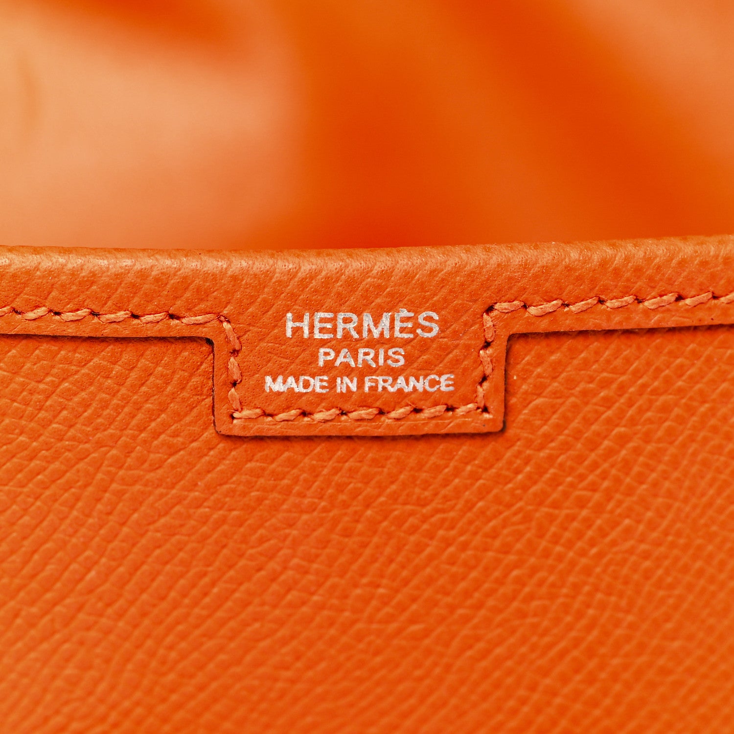 Hermes Epsom Jige Elan 29 Clutch Orange 6 of 9