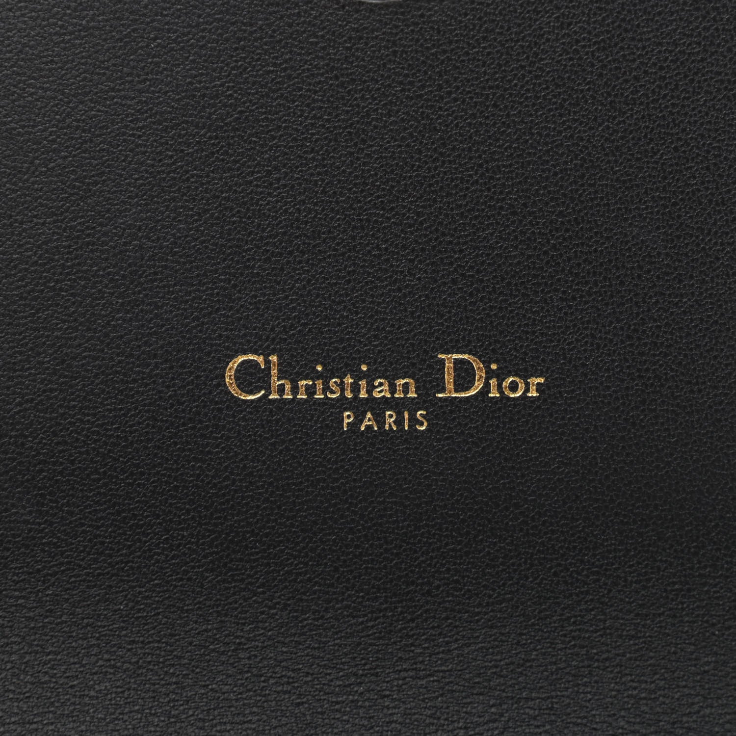 Christian Dior Supple Calfskin Caro Pouch with Chain Black 6 of 11