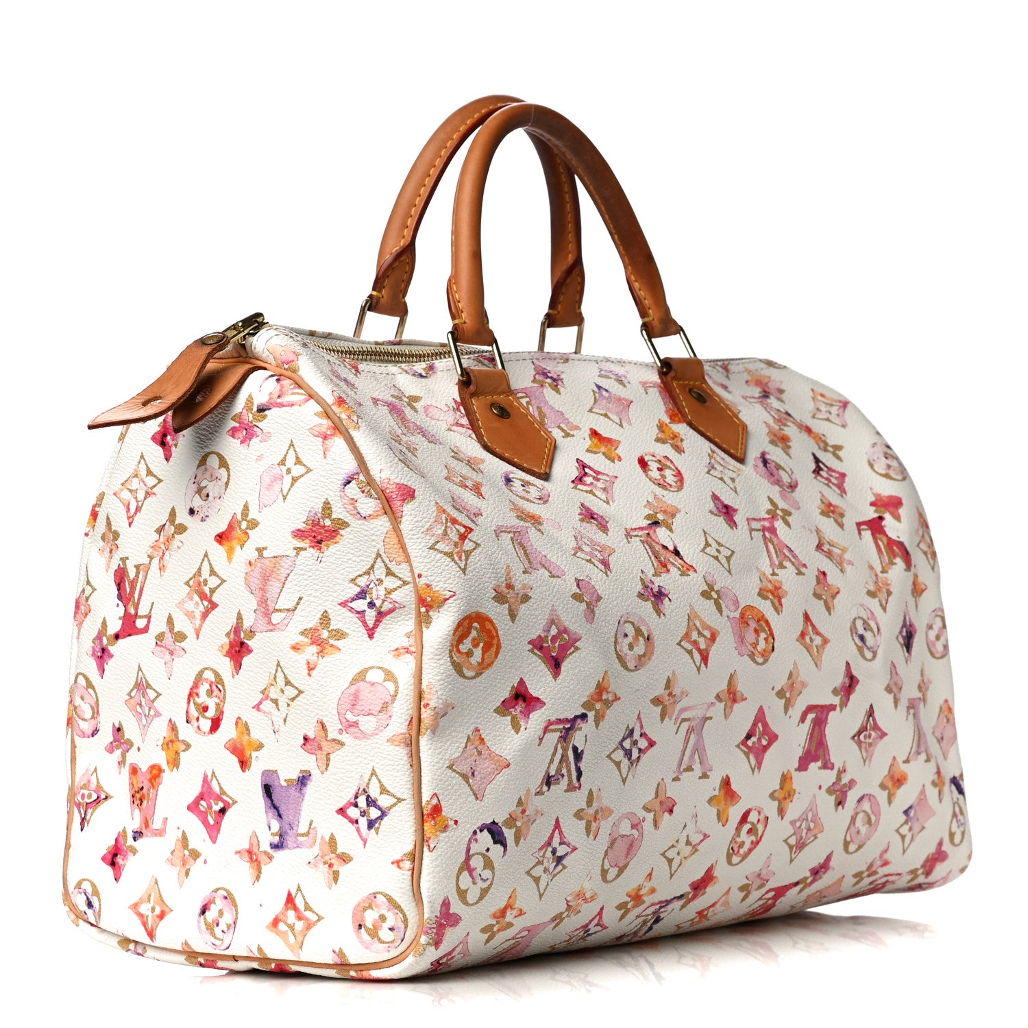 Louis Vuitton Watercolor Aquarelle Speedy 35 White 3 of 20