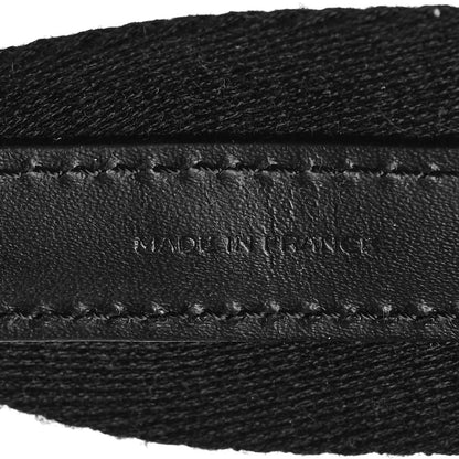 Goyard Canvas Calfskin Adjustable Shoulder Strap Black 5 of 6