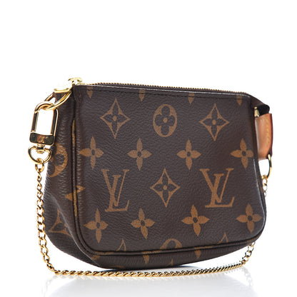 Louis Vuitton Monogram Mini Pochette Accessories 3 of 7