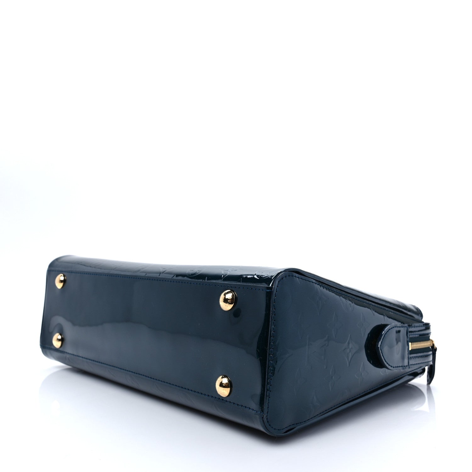 Louis Vuitton Vernis Melrose Avenue Blue Nuit 7 of 7