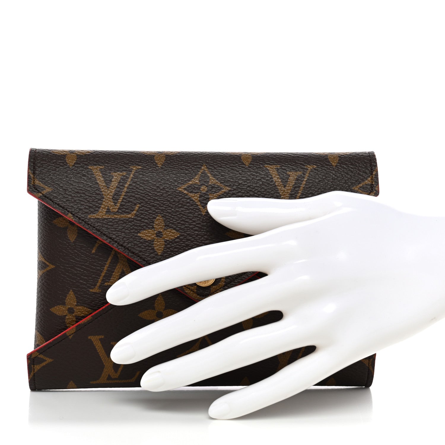 Louis Vuitton Monogram Medium Kirigami Pochette Insert Coquelicot 2 of 6
