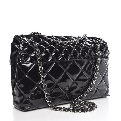 Chanel Vinyl Quilted In the Business Flap Bag Black 4 of 14