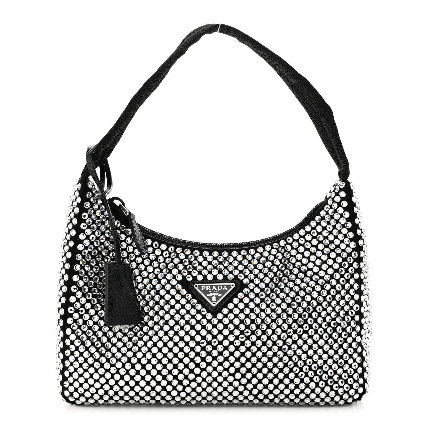 Prada Satin Crystal Mini Re-Edition 2000 Bag Cristal 1 of 9