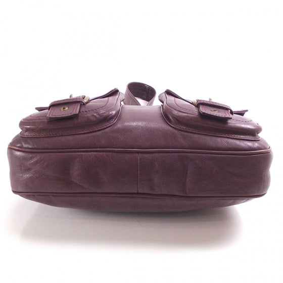 Leather Sofia Grape