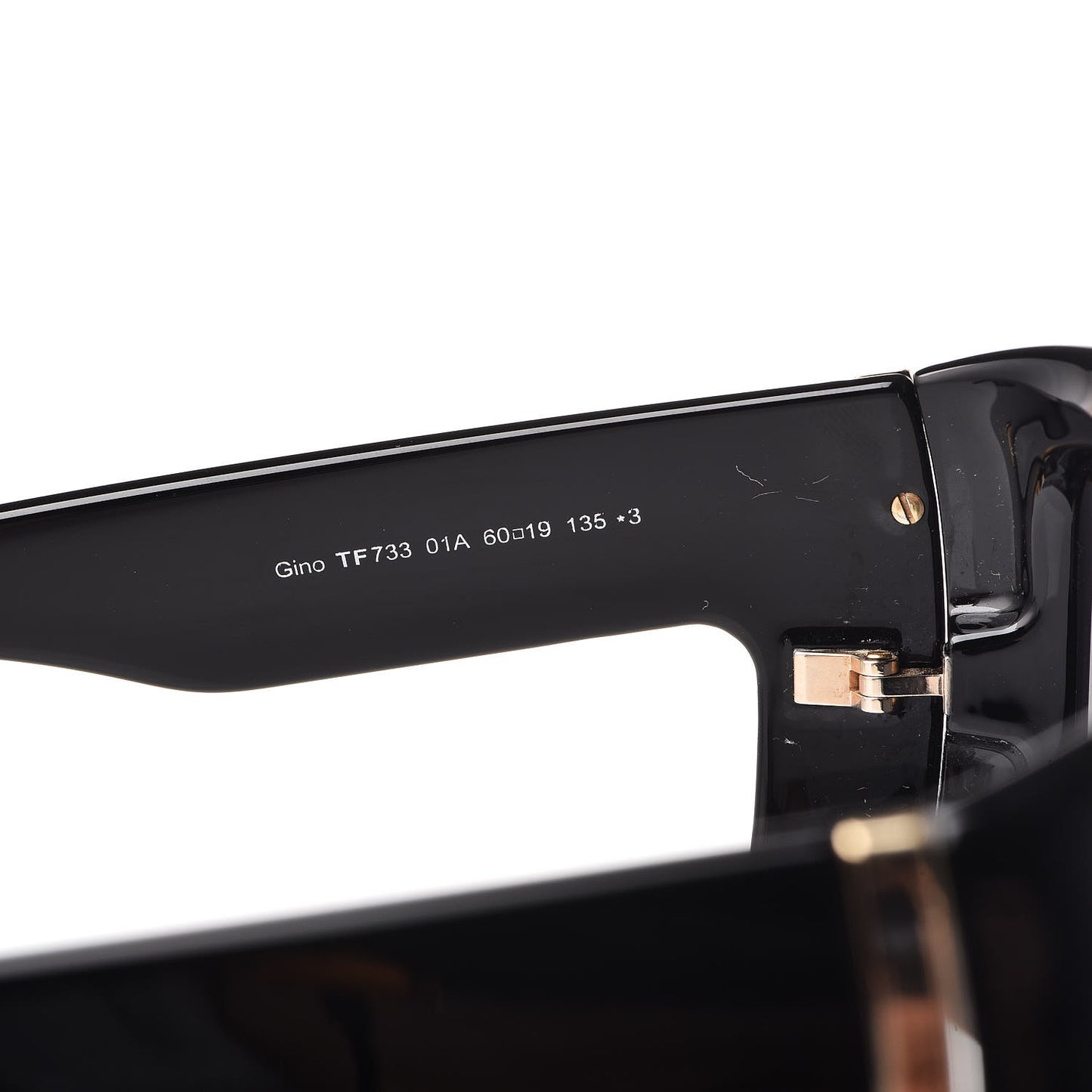 Square Gino Sunglasses TF733 Black