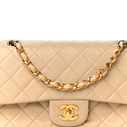 Chanel Lambskin Quilted Small Double Flap Beige 8 of 47