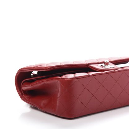 Chanel Lambskin Quilted Medium Double Flap Red 10 of 12