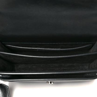 Saint Laurent Calfskin Medium Monogram Monochrome Sunset Black 5 of 11