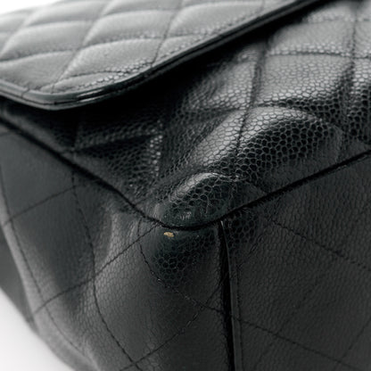 Chanel Caviar Quilted Maxi Single Flap Black 12 of 12