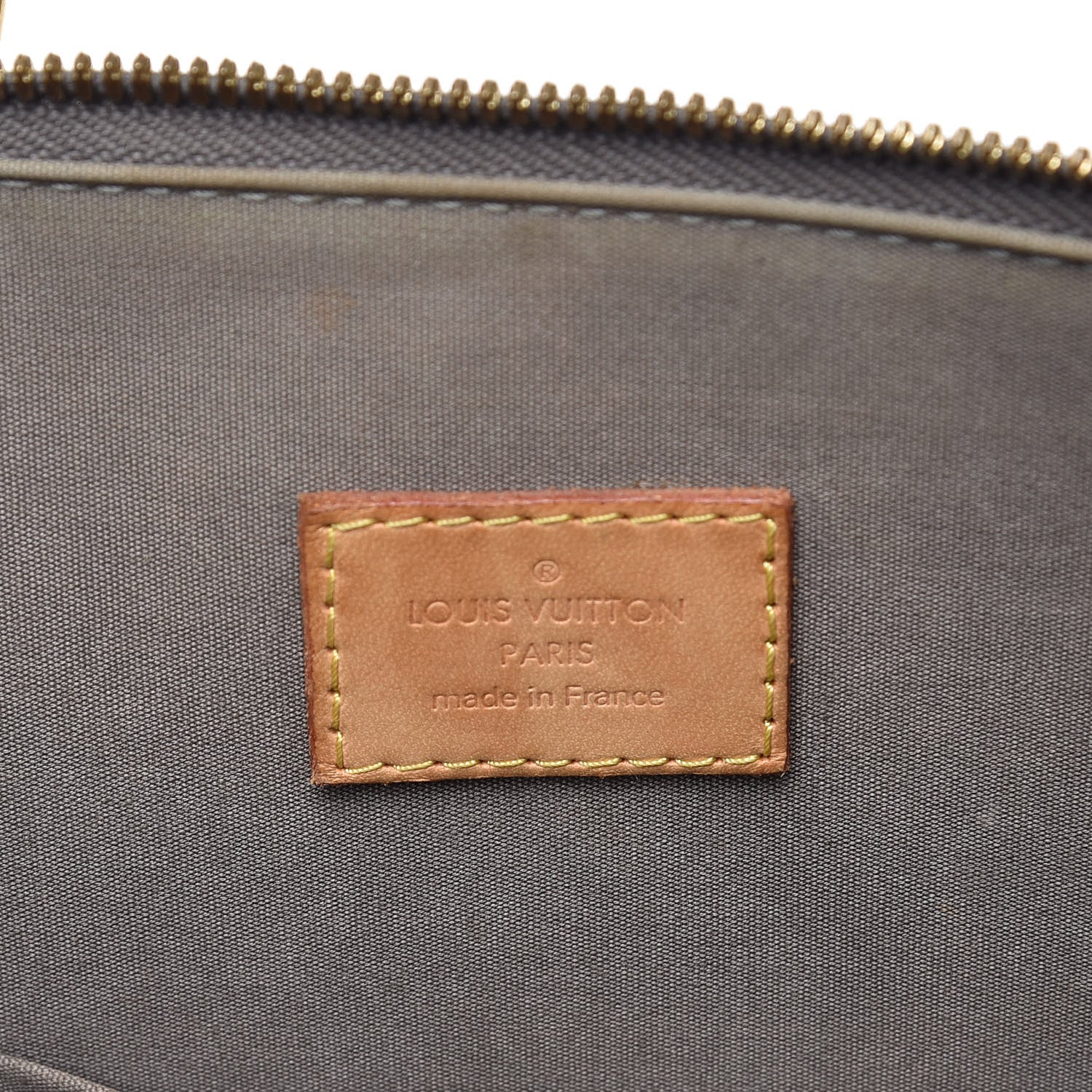Louis Vuitton Vernis Alma GM Gris Art Deco 9 of 10