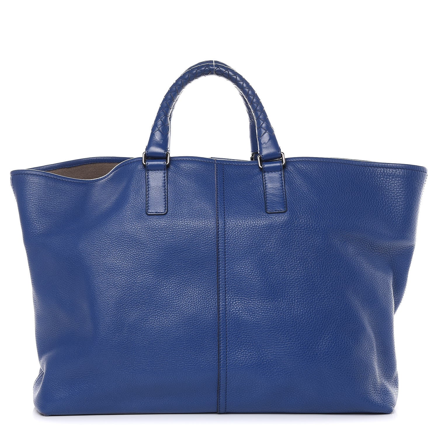 Bottega Veneta Cervo Deerskin Shopping Tote Cobalt 1 of 14