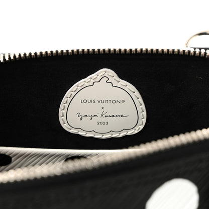 Louis Vuitton X YK Epi Alma BB Black White 6 of 9