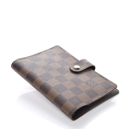 Louis Vuitton Damier Ebene Small Ring Agenda Cover 4 of 11