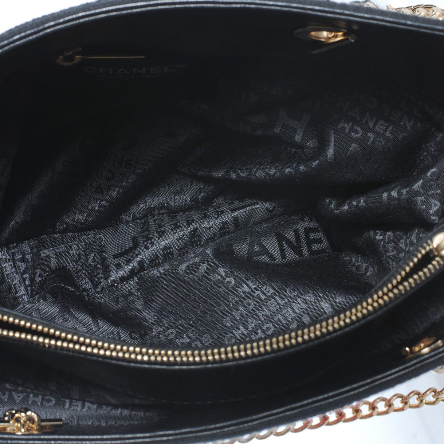 Needlepoint Precious Symbols Shoulder Bag Black