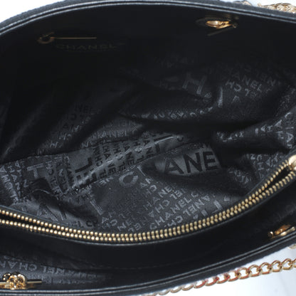 Chanel Needlepoint Precious Symbols Shoulder Bag Black 10 of 10