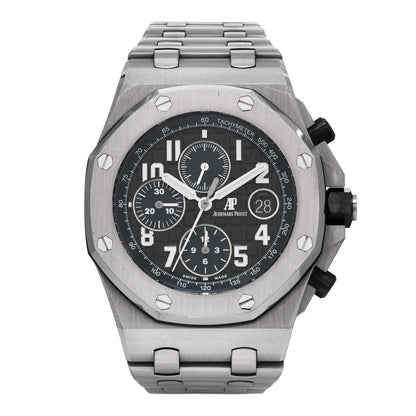 Audemars Piguet Stainless Steel 42mm Royal Oak Offshore Chronograph Automatic Watch Black 26470ST.OO.A028CR.01 1 of 6
