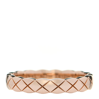 Chanel 18K Beige Gold Mini Coco Crush Ring 51 5.75 1 of 5