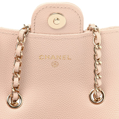 Chanel Caviar Quilted Mini Chain Belt Bag Light Beige 6 of 12