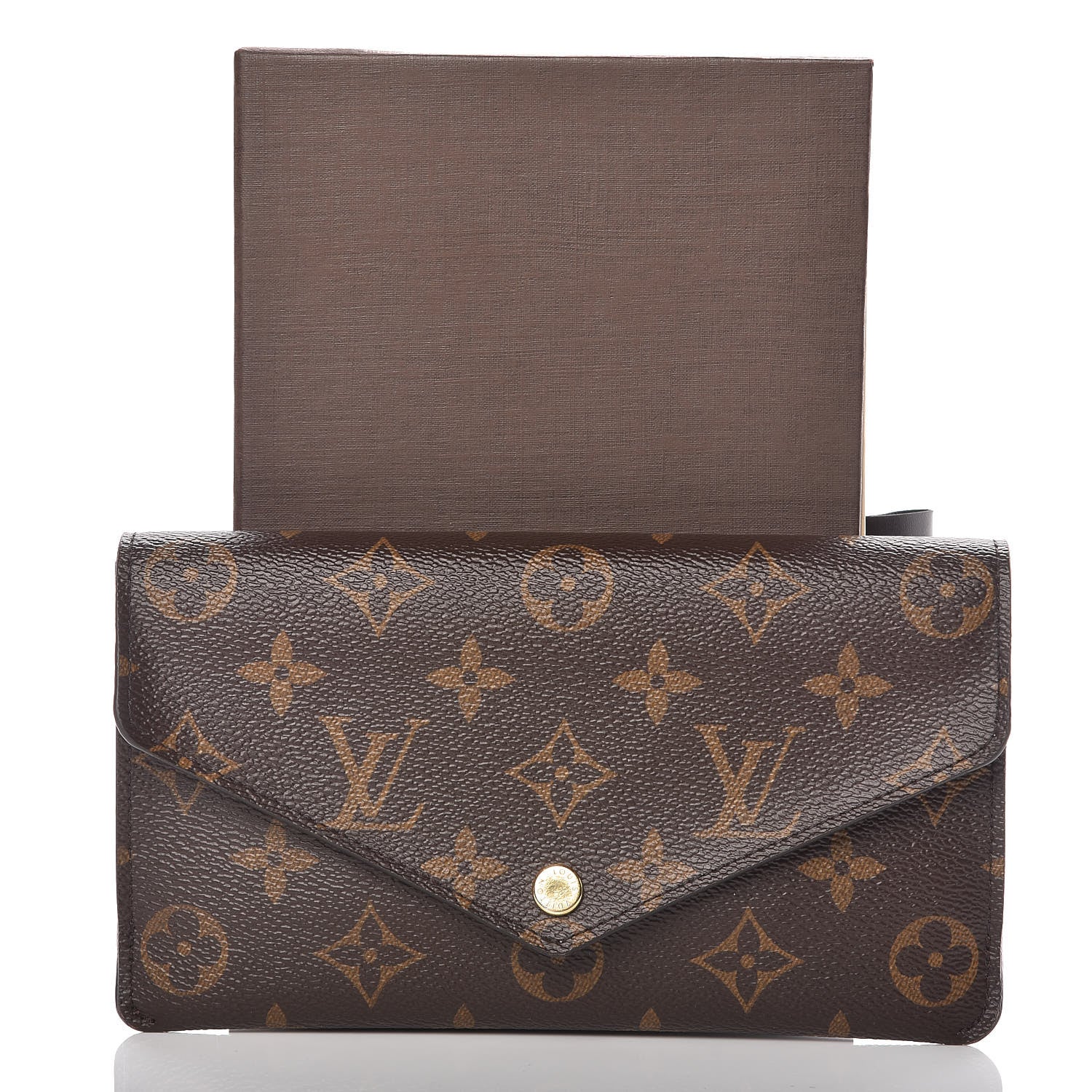 Louis Vuitton Monogram Jeanne Wallet Rose Ballerine 9 of 9