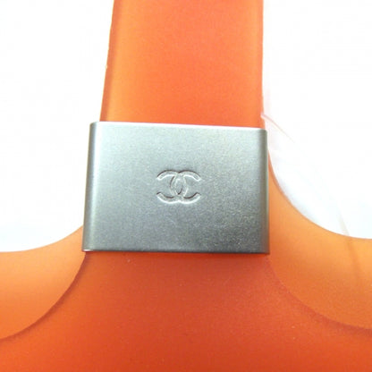 Chanel Jelly Rubber Tote Orange 9 of 9
