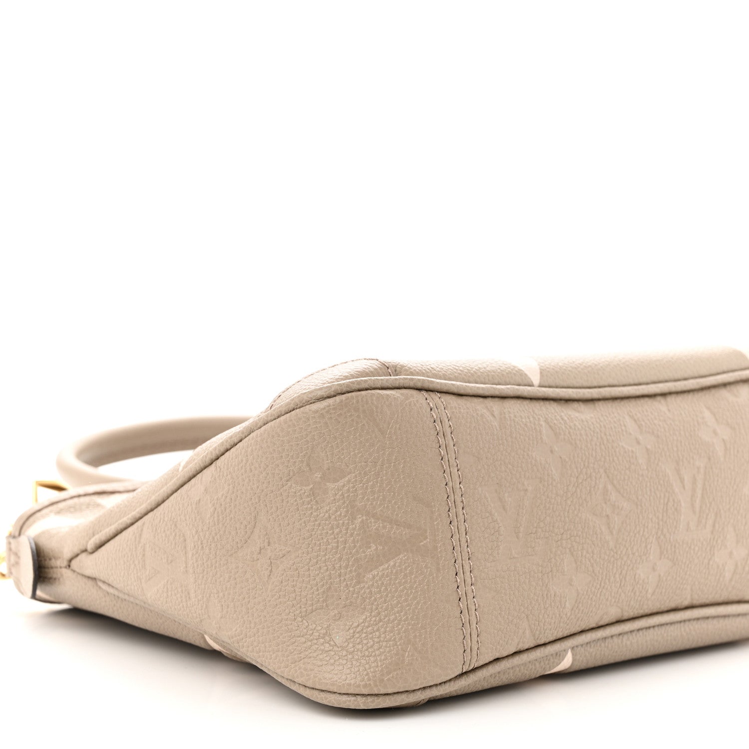 Louis Vuitton Empreinte Monogram Giant Trianon PM Tourterelle Creme 9 of 10