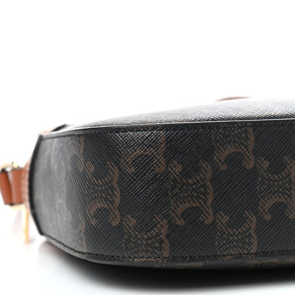 Celine Triomphe Canvas Small Camera Bag Tan 6 of 10