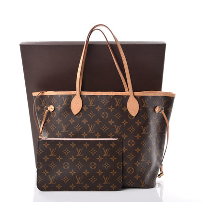 Louis Vuitton Monogram Neo Neverfull MM Rose Ballerine 15 of 15