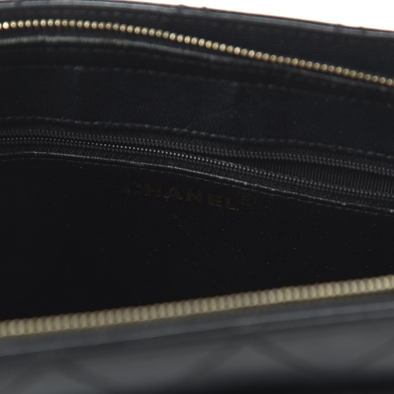 Chanel Caviar Diamond Stitched Shoulder Bag Black 8 of 10