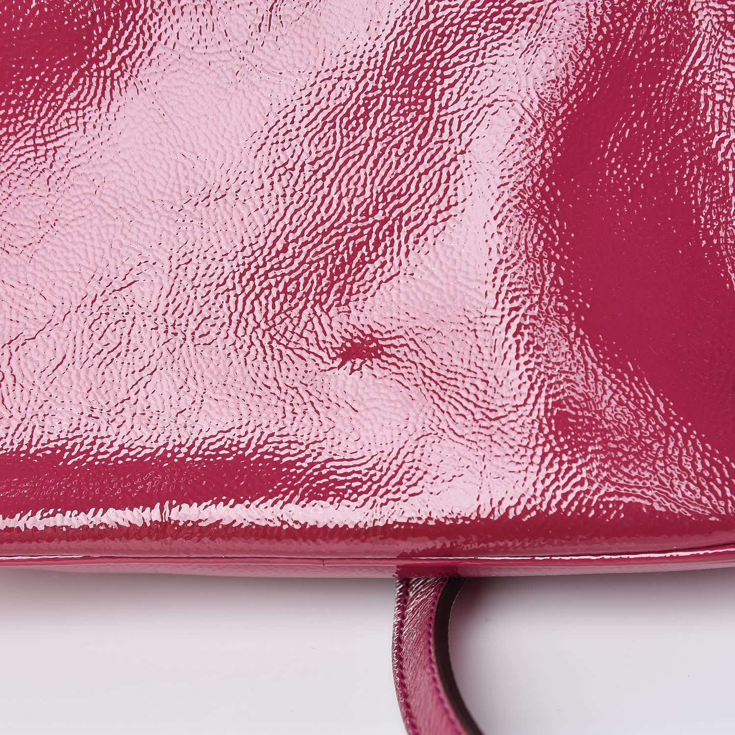Gucci Soft Patent Small Soho Disco Bag Bright Bougainvillea 10 of 15