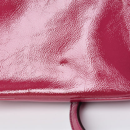Gucci Soft Patent Small Soho Disco Bag Bright Bougainvillea 10 of 15