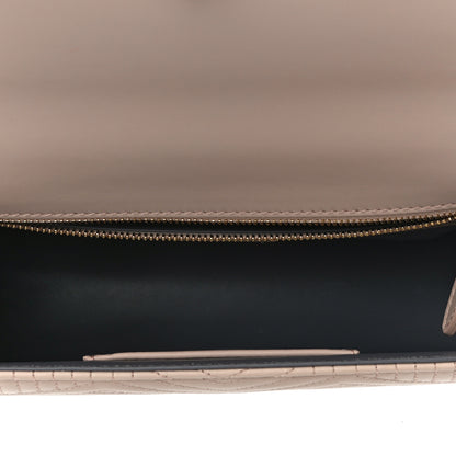 Bulgari Nappa Quilted Calfskin Serpenti Forever Diamond Blast Shoulder Bag Crystal Rose 7 of 10