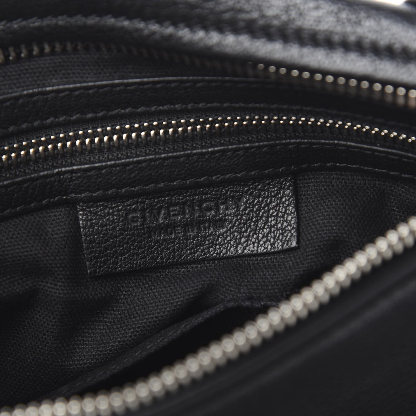 Sugar Goatskin Small Pandora Black