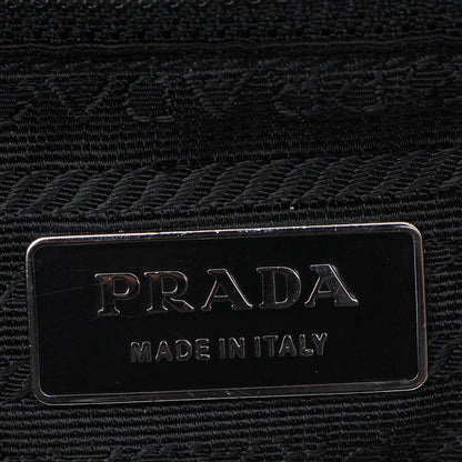 Prada Nylon Vela Medium Backpack Black 8 of 15