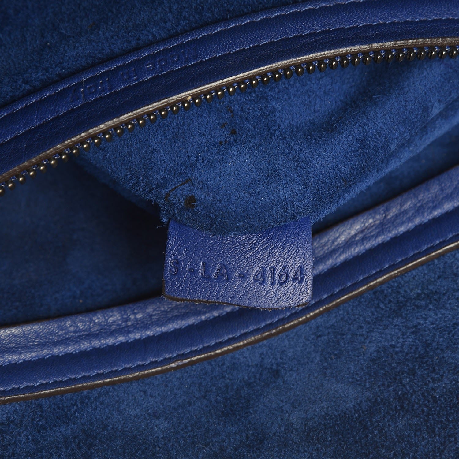 Celine Supple Calfskin Medium Phantom Luggage Indigo 7 of 25