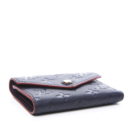 Louis Vuitton Empreinte Victorine Wallet Marine Rouge 3 of 9