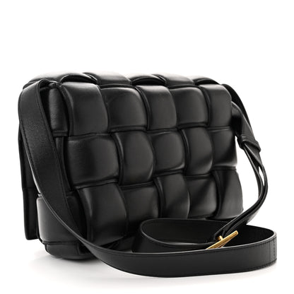Bottega Veneta Nappa Maxi Intreccio Padded Cassette Crossbody Bag Black 3 of 11