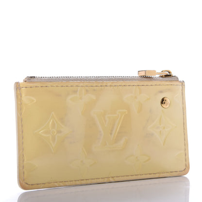 Louis Vuitton Vernis Key Pouch Perle 4 of 9