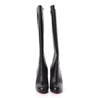 Christian Louboutin Calfskin Botalli 120 Tall Boots 40 Black 2 of 12