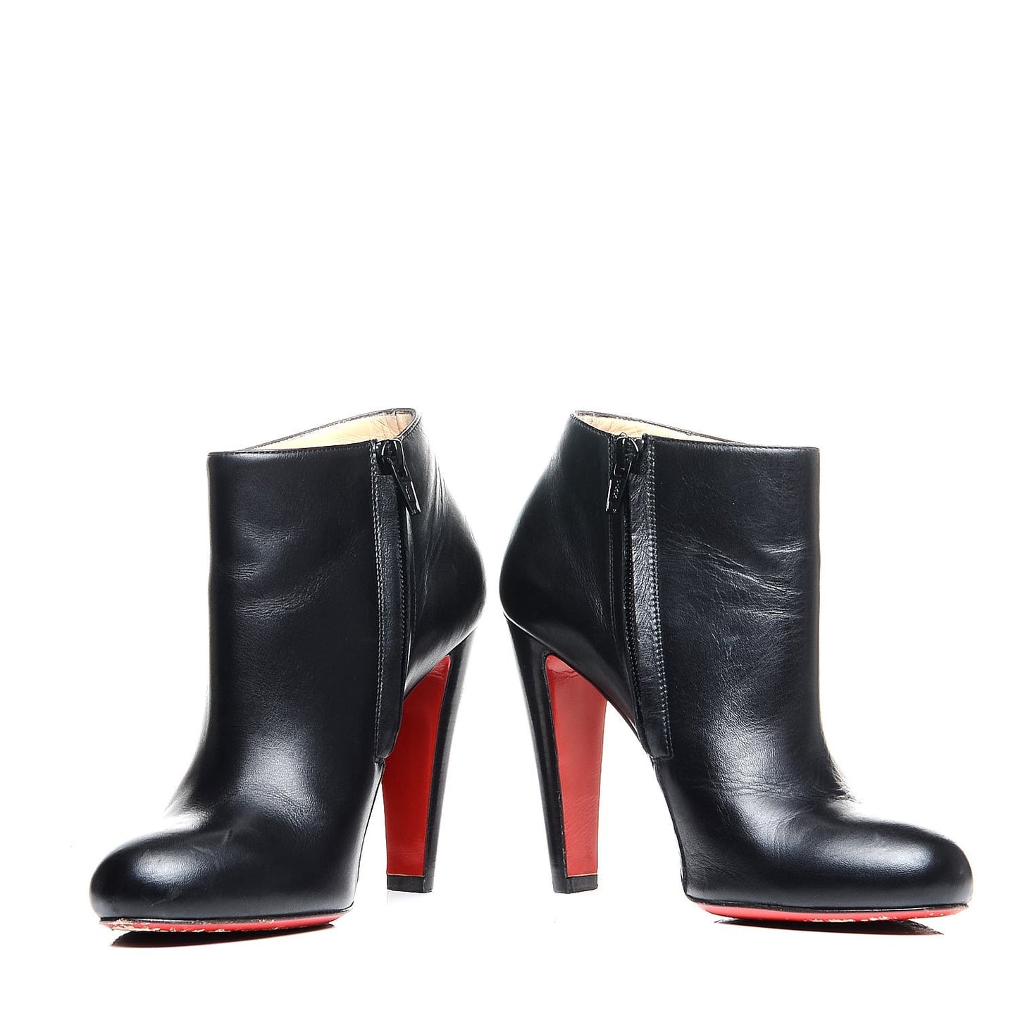 Calfskin Bobsleigh 100 Ankle Boots 37 Black