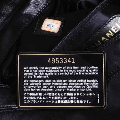 Chanel Lambskin CC Tassel Shoulder Bag Black 5 of 7
