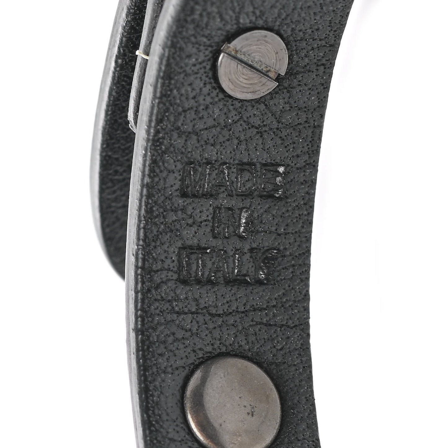 Vitello Rockstud Bracelet Black
