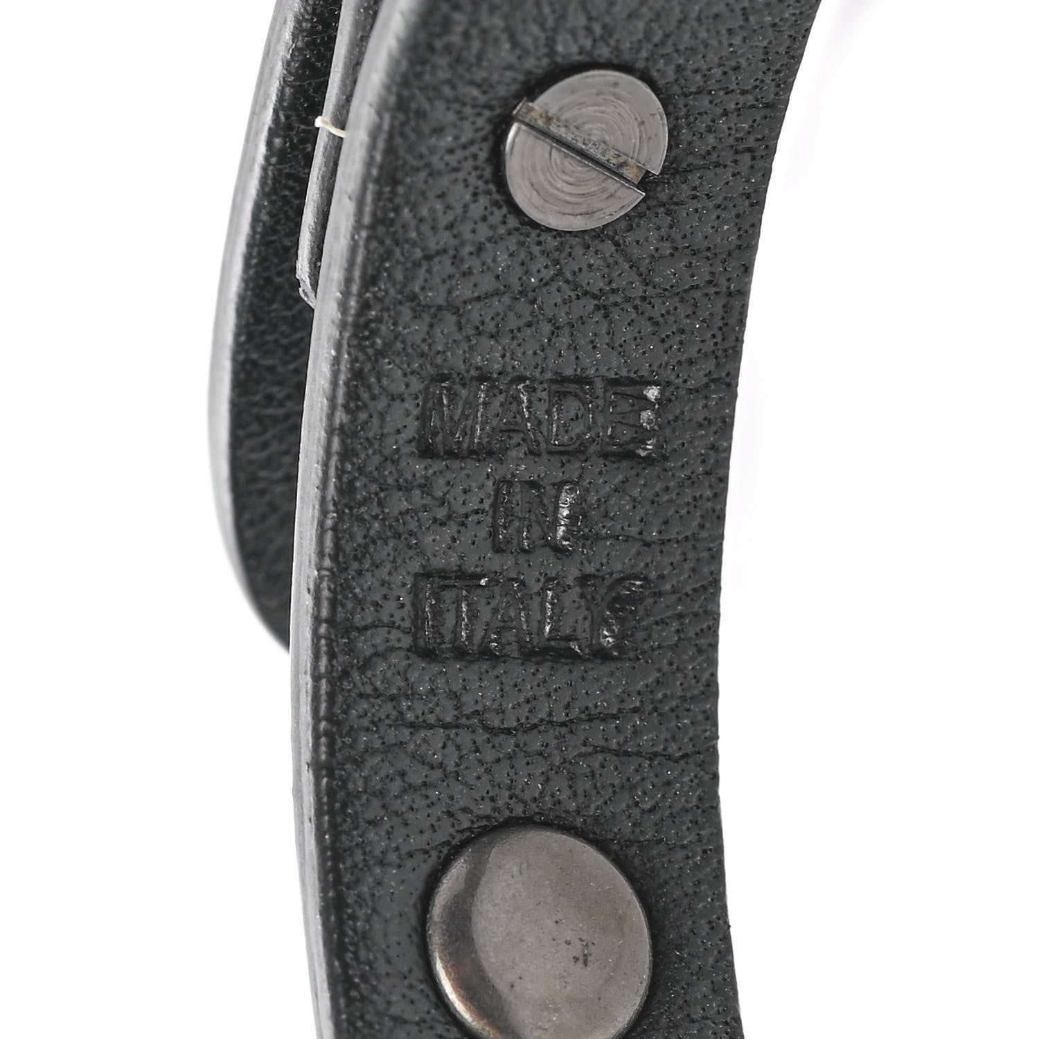Valentino Garavani Vitello Rockstud Bracelet Black 4 of 5