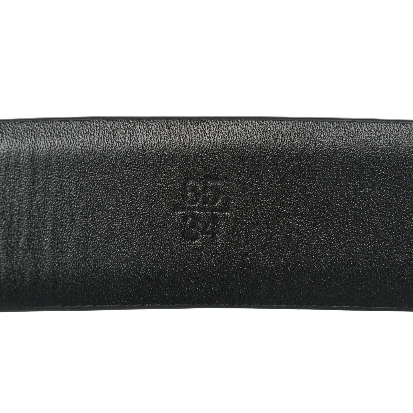 Calfskin CC Belt size 85 or 34 in Black